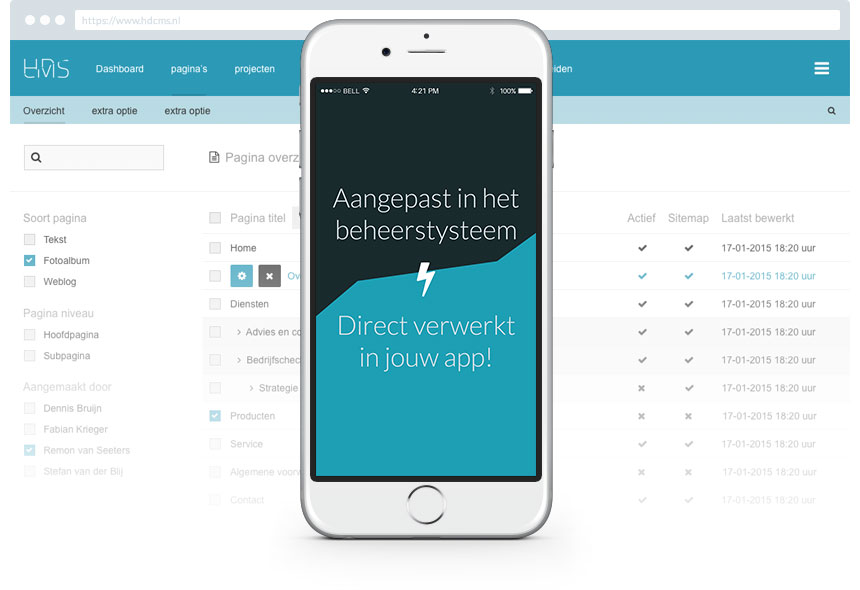 Contentbeheer voor je app met een CMS